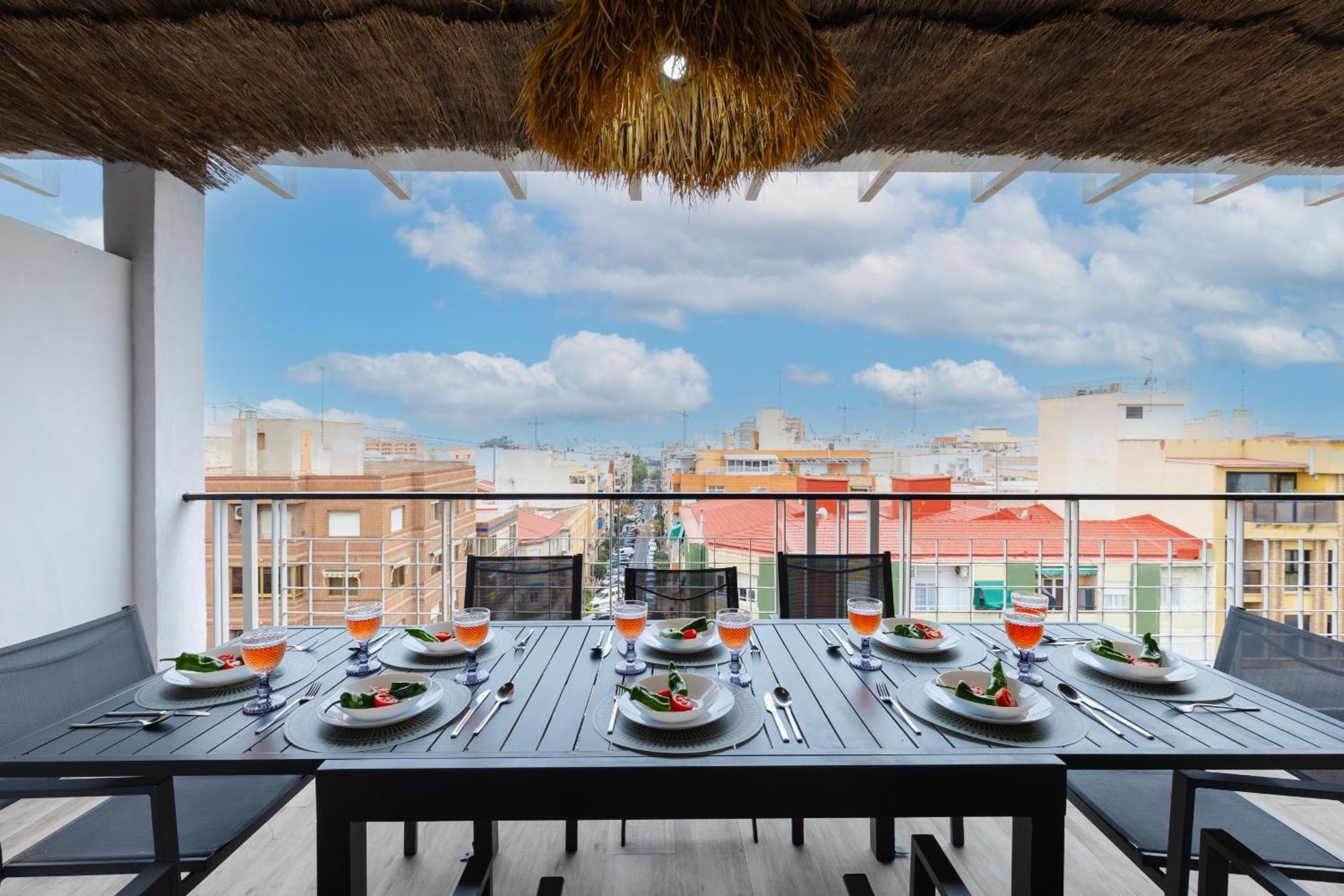 Fidalsa Penthouse Amazing View Apartment Alicante Bagian luar foto