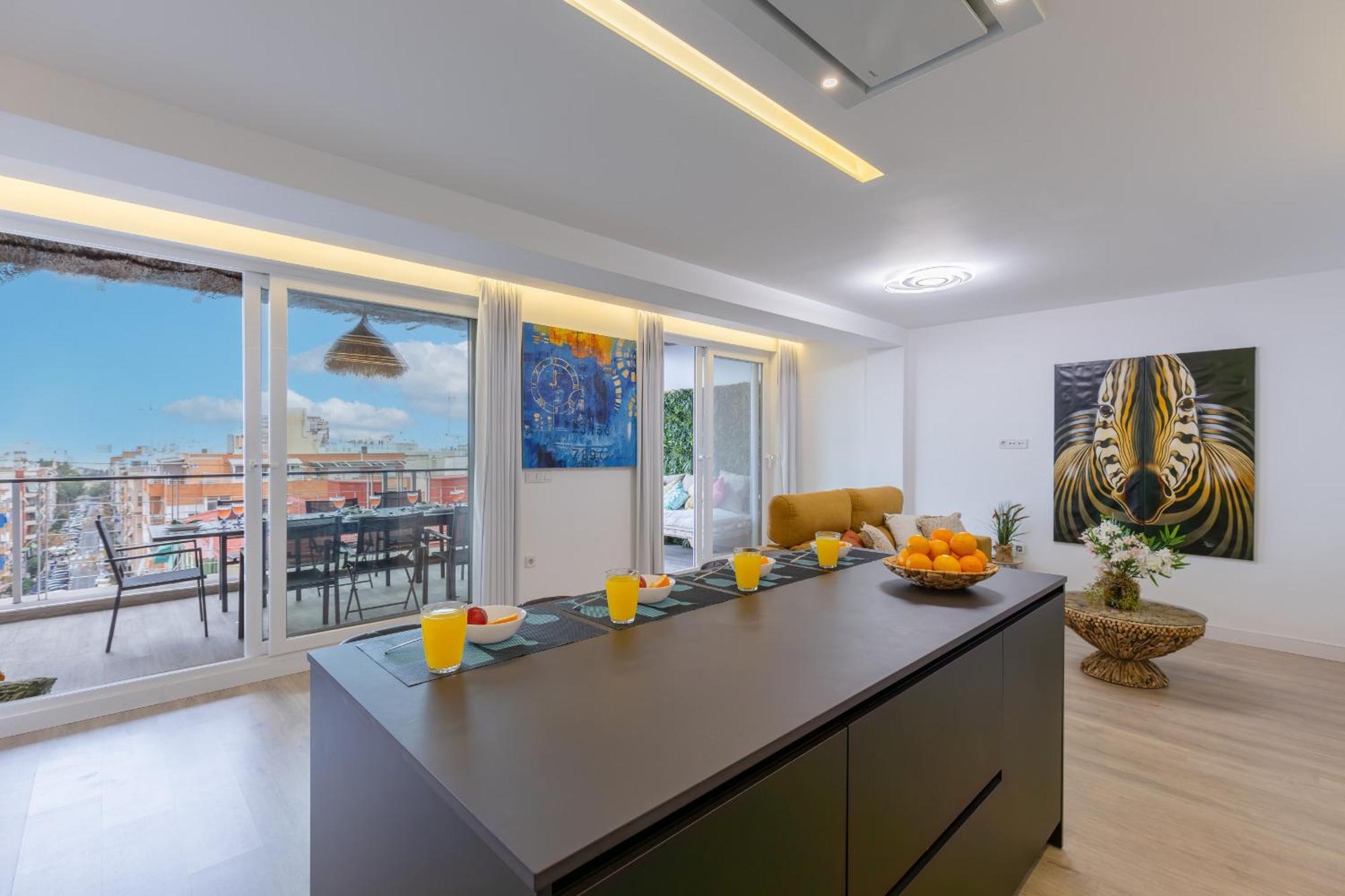 Fidalsa Penthouse Amazing View Apartment Alicante Bagian luar foto
